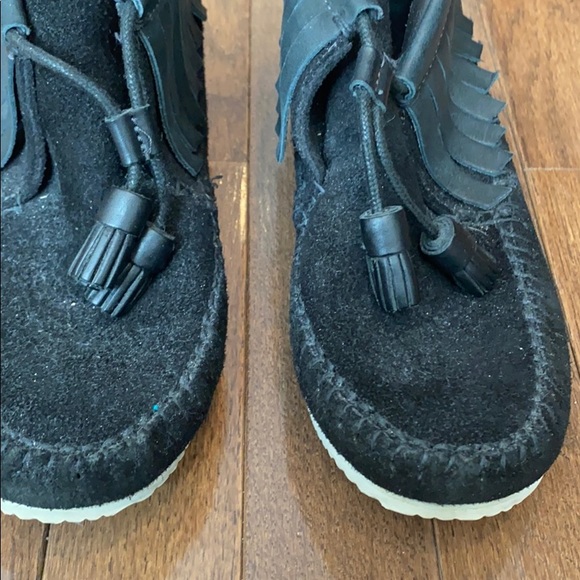 Rag & Bone Black Moccasins Size 7 - Picture 2 of 8